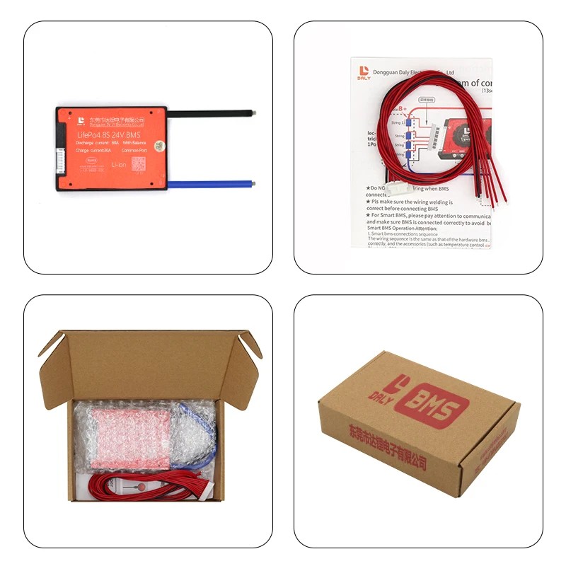 DALY BMS LiFePO4 4S 12V 8S 24V 16S 48V 20S 60V And 18650 Lithium Battery BMS 48V 13S 10S 16S 20S 7S