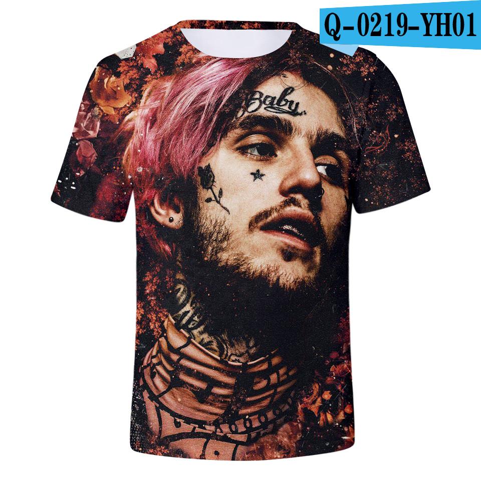 Lil Peep Tshirt Harajuku T Lil Peep Tshirt
