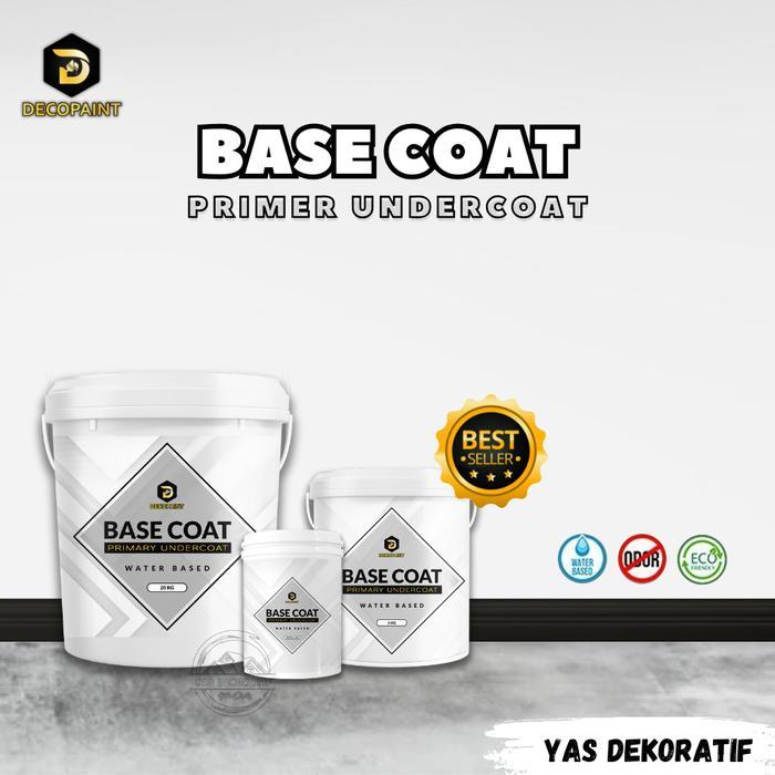 Cat Dasar Stucco - Putih Base Coat Primary Under Coat Sealer Cat