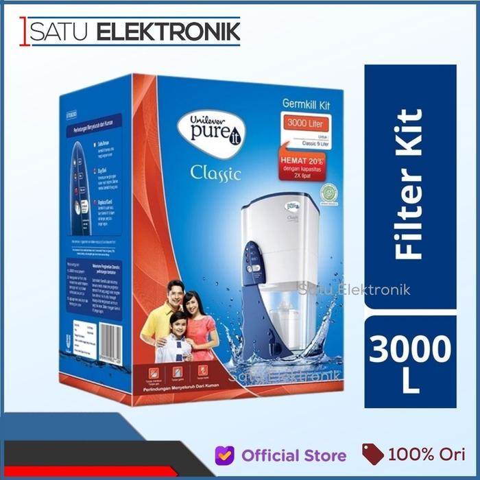 Bisa Grab Pureit Germ Kill Kit Filter Air - 3000L
