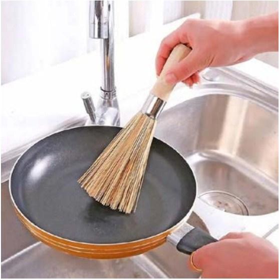Sapu Lidi Kuali Wajan Nasi Goreng Sapu Lidi Pembersih Kwali Sebaguna
