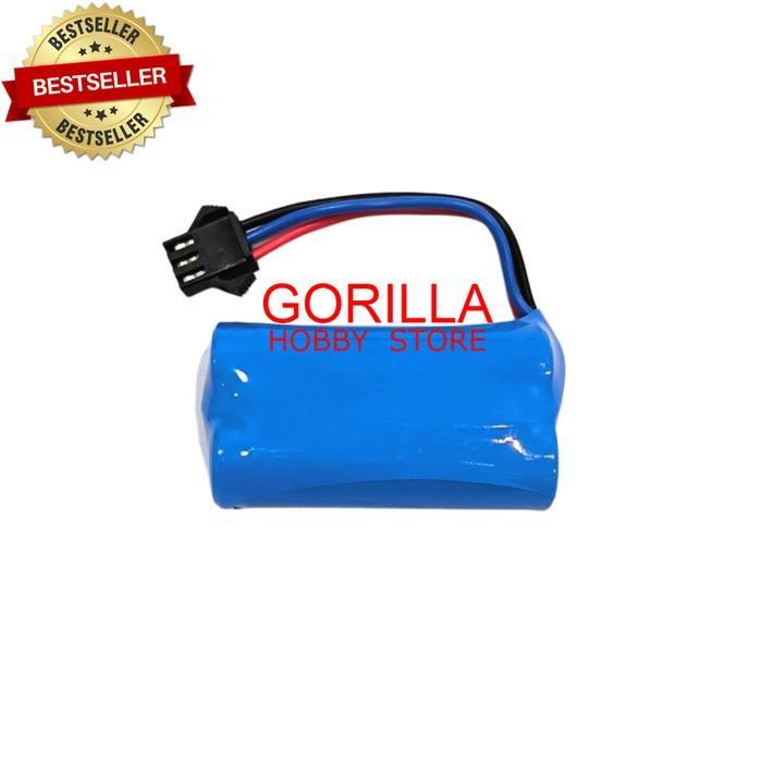 baterai up grade rc D90 MN91 MN82 MN40 MN45 14500 7.4v 2500mAH SM 3P