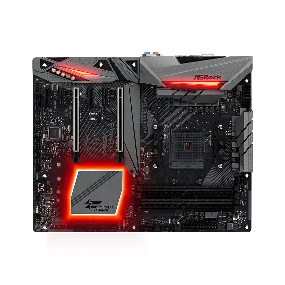 ASRock X470 GAMING K4 Motherboard ATX AMD AM4 DDR4