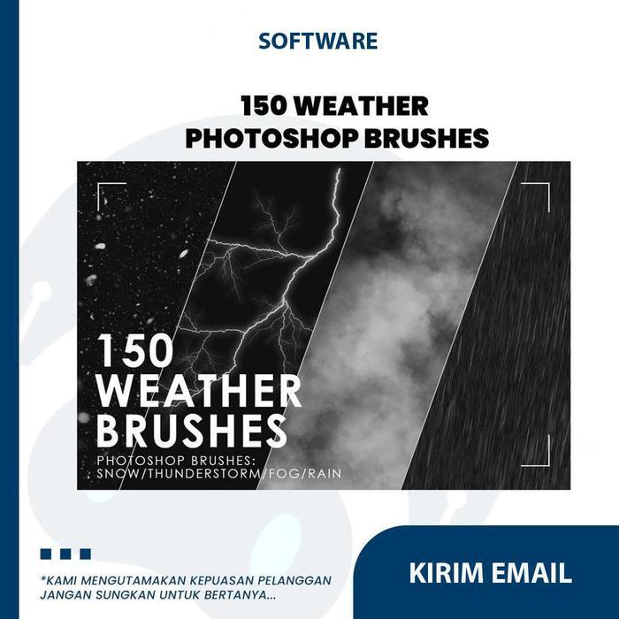 150 Weather Photoshop Brushes Photoshop
