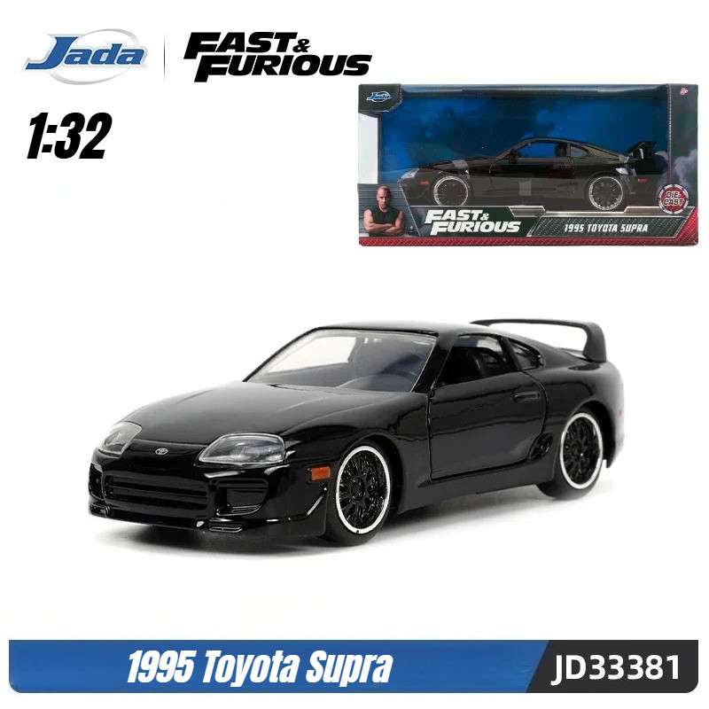 Jada Toys 1:32 Fast&Furious Alloy Car,Mitsubishi Lancer TOYATO Super Nissan Skyline GTR Jetta RX-7