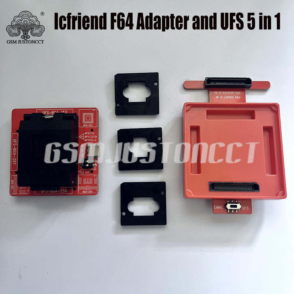 Original Icfriend F64 Adapter and 2026 NEW UFS 5 in 1