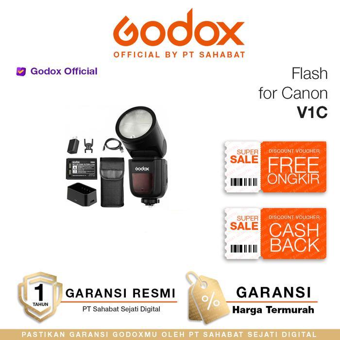 TERBARU Godox V1 Flash for Canon / Godox V1 / Godox V1 Canon