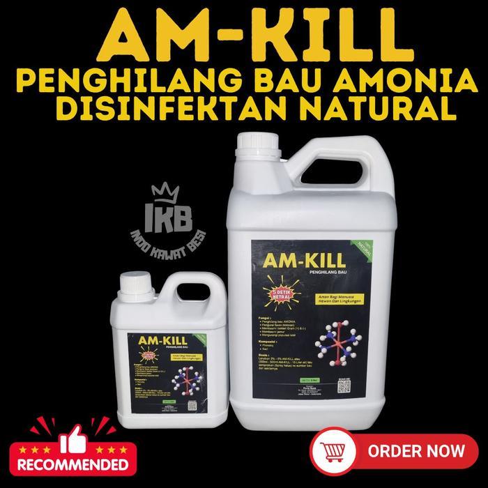 TERLARIS Am-Kill / Disinfektan Peternakan Tersedia 1 Liter & 5 Liter Membasmi Kuman & Bakteri Dengan