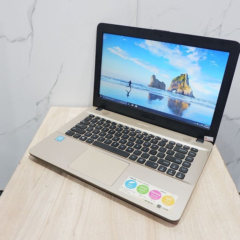 Laptop Asus X441SA Intel Celeron N3060 Ram 2Gb Hdd 500Gb Cocok Untuk Meeting & Office Second Berkual