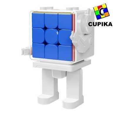 Cube 3x3 3m Magnet Moyu Meilong + Case 3x3 Warna Stickerless