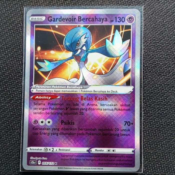 GARDEVOIR BERCAHAYA POKEMON TCG INDONESIA