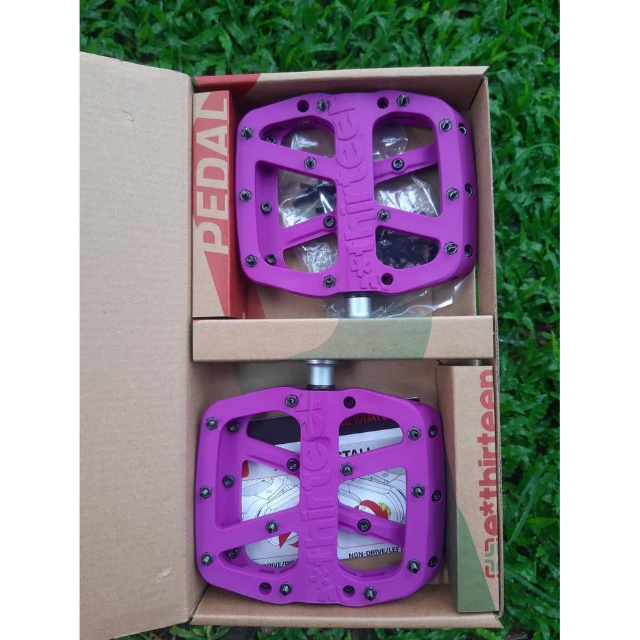 Ethirteen Pedal Base Composite Enggplant