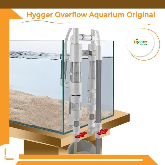 Overflow Aquarium Original Hygger / Pipa Filterasi Overflow / Fish Waste Collector Hygger -