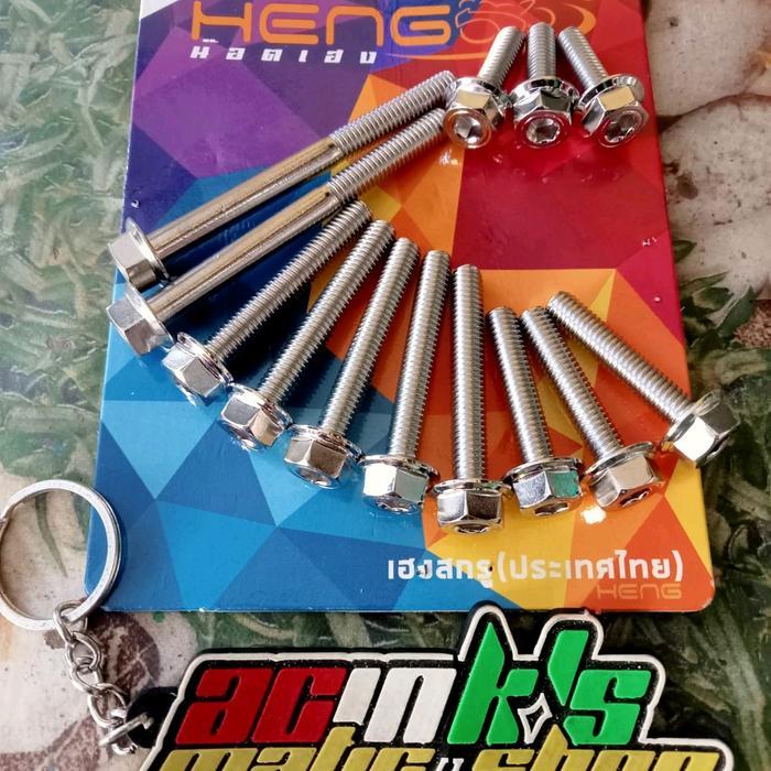 Aksesoris Motor Premium Upgrade Tampilan & Performa Motor Baut Cvt Set Vario 125/150 Pcx Cbu