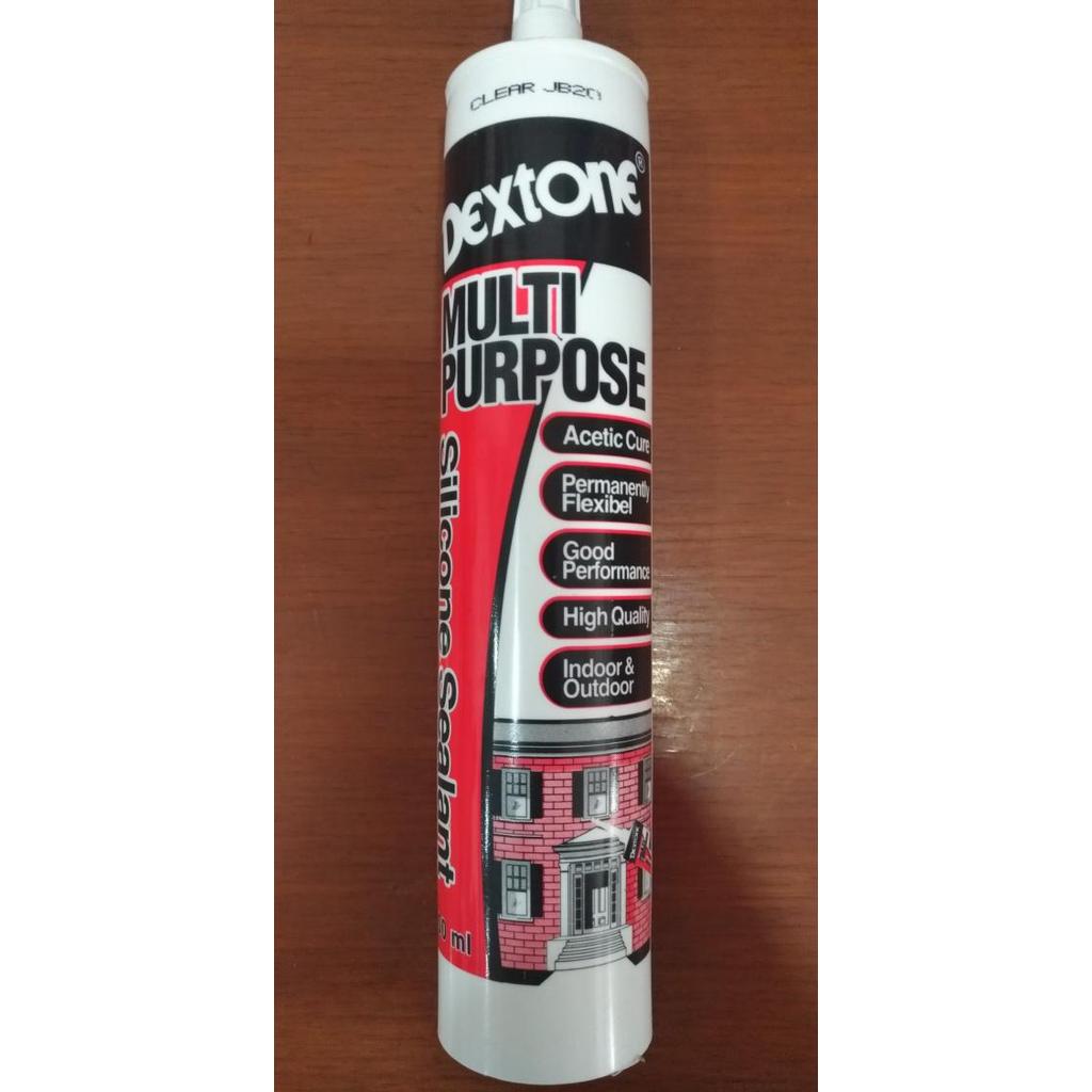SALE!! DEXTONE Silicone Sealent Lem Kaca Acetic Good Performance Lem sealent