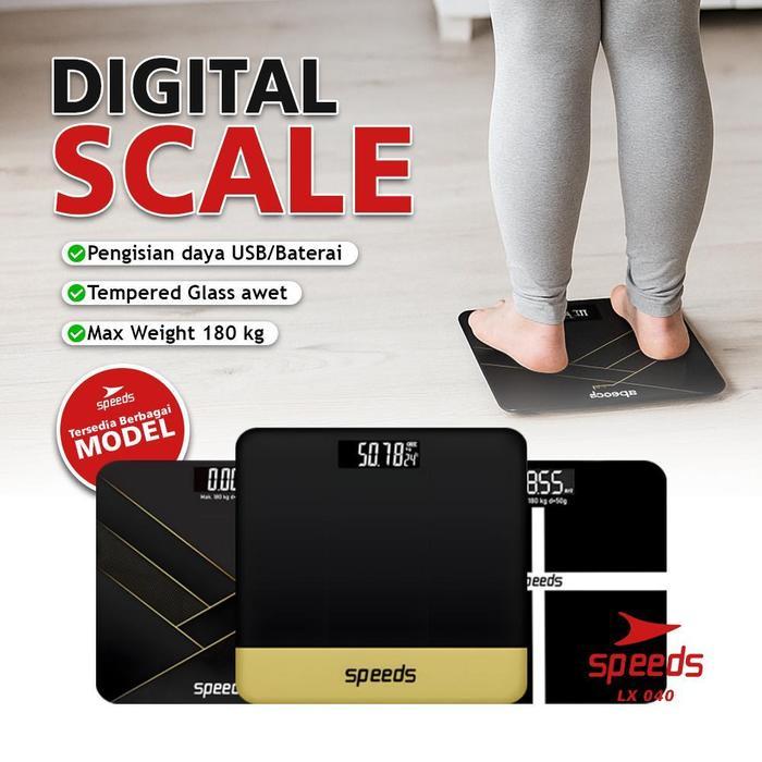 speeds 040-1-9 Timbangan Badan Digital