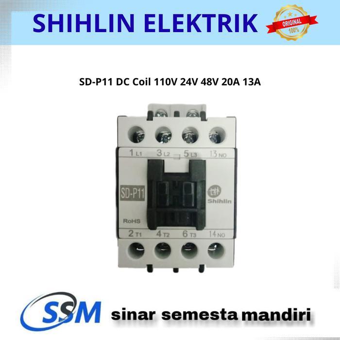 Shihlin Magnetic Kontaktor Sd-P11 Contactor