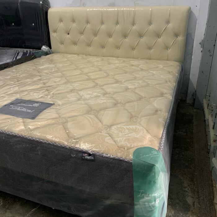 Springbed american boxy diamond 160x200