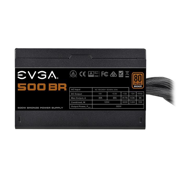 READY Psu Evga 500 BR 80+ Bronze 500w - Internal Power Supply Evga 500 Watt