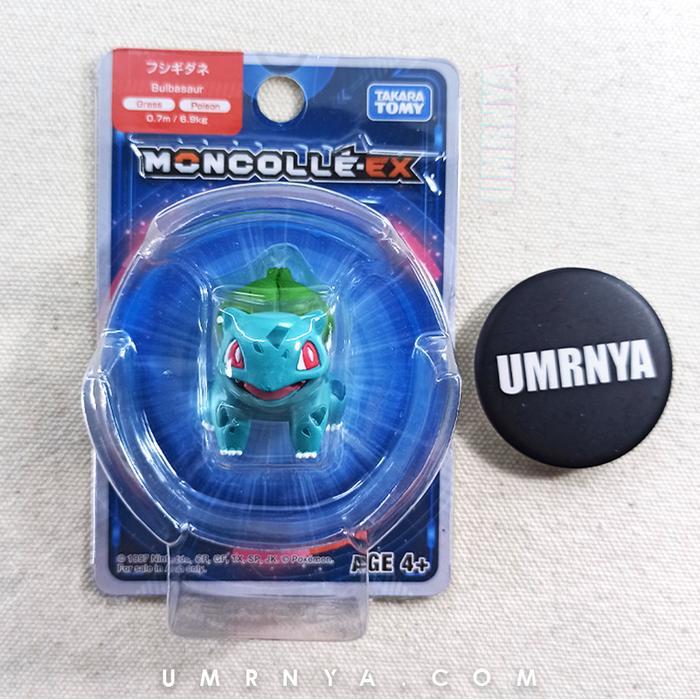 Figure Pokemon Bulbasaur Takara Tomy Moncolle ex Bulbasur Fushigidane