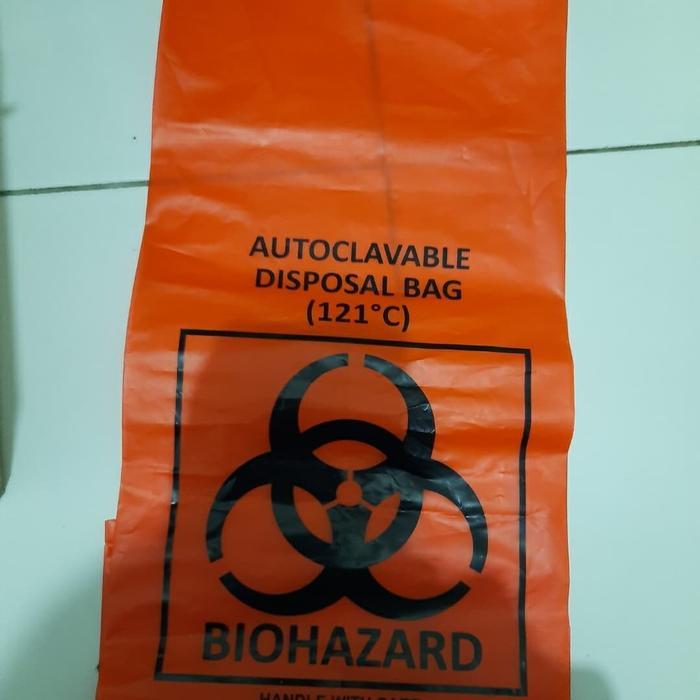TERLARIS autoclavable disposal biohazard bag, kantong medis