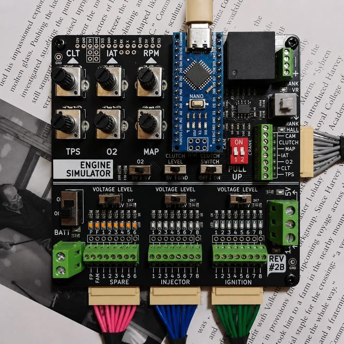 Universal Engine Simulator ECU Tester Perbaikan ECU Service ECU powered by Ardustim