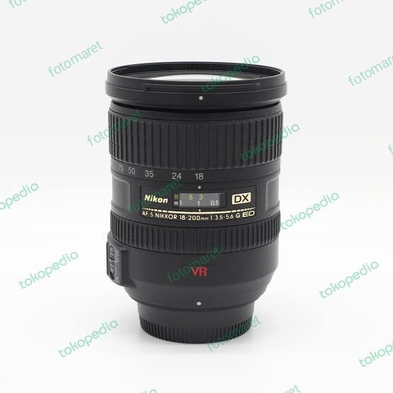 Nikon Af-S Dx Vr Nikkor 18-200Mm Lensa Nikon 18-200Mm Dx Vr