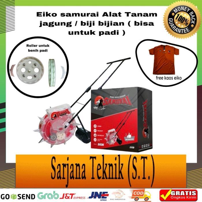 Alat tanam jagung Eiko samurai / bisa maju mundur / bisa untuk benih padi