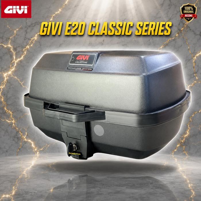 TERBARU BOX GIVI NEW CLASSIC COLLECTION E20N E20 N E 20 N E 20N 39 ltr ORIGINAL not 450nt e26 26
