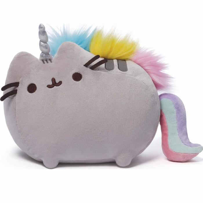 Pusheenicorn Plush Stuffed Rainbow Pusheen Cat Unicorn 33cm
