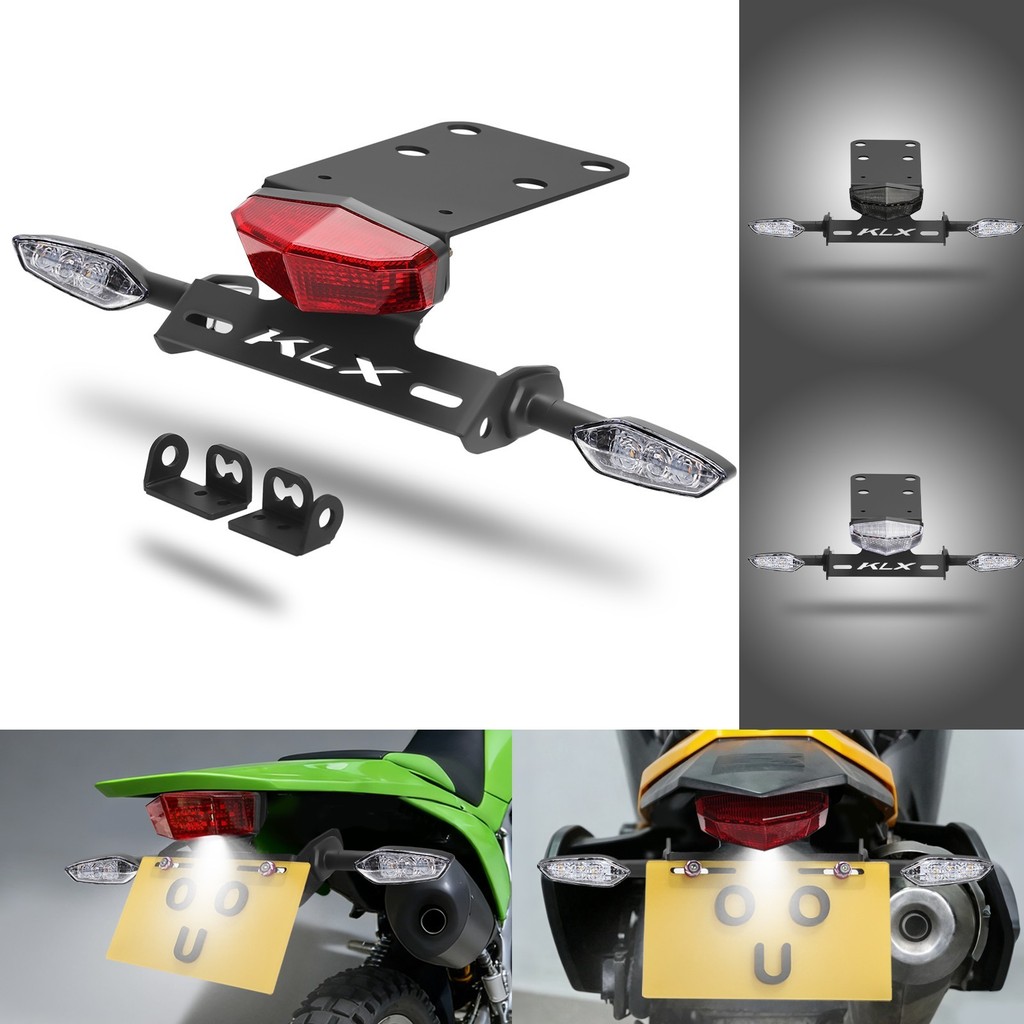 FOR KAWASAKI KLX300 KLX300SM KLX250/S/SF TAIL TIDY FENDER ELIMINATOR LED TAIL LIGHT TURN SIGNAL