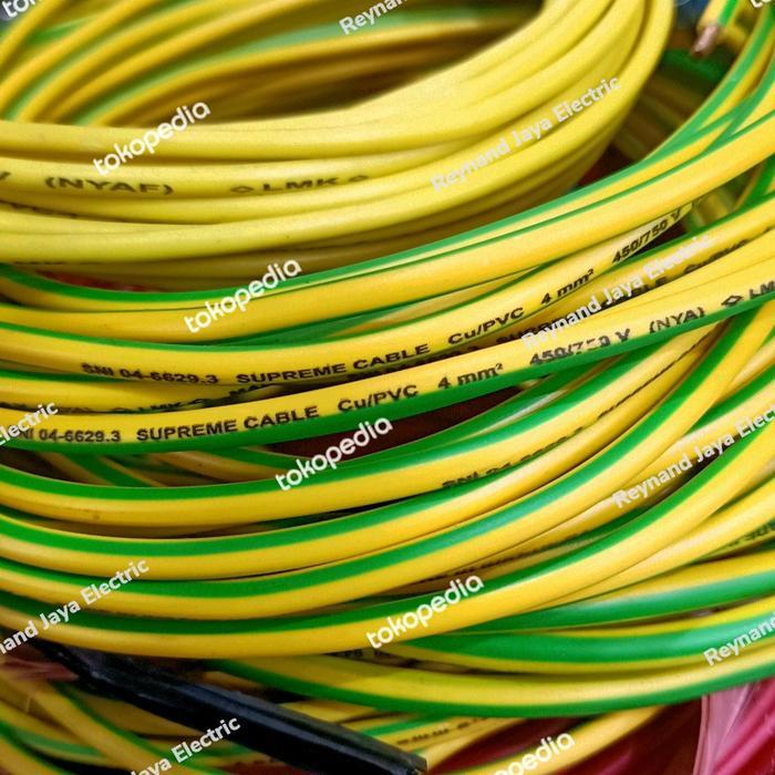 New kabel nya 4mm kabel tunggal 4mm supreme