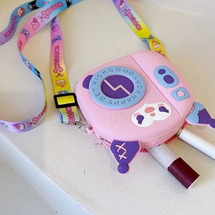 ASLI Tas Selempang Boneka Kra Get Rich / Sling Bag Anak Jelly Karakter Lucu Kra Get Rich Anak Laki