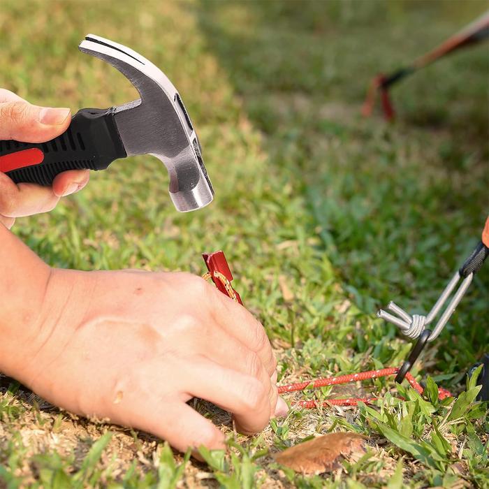 Tekiro - Mini Claw Hammer Palu Tanduk Domba Mini Multifungsi Cocok Untuk Camping Dan Diy Berat 8 Ons