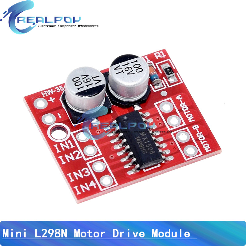 MX1508 DC Motor Driver Module DC 2V-10V 1.5A 2-Way PWM Speed Dual H-Bridge Stepper Motor Driver