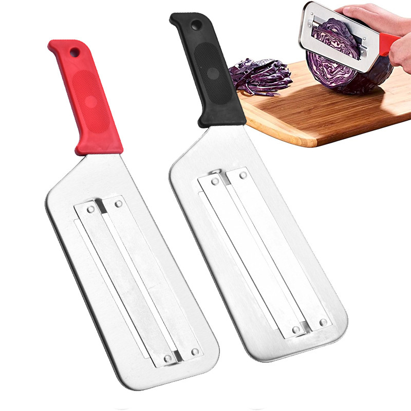 Cabbage Slicer Onion Slicer Knife Double Slice Blade Vegetable Slicer Slicing Kitchen Knife Fish