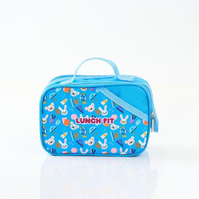 PROMO Moderno Tas bekal kenji koala set of 4 pcs biru
