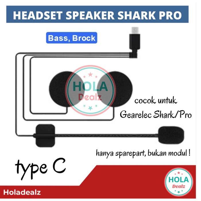 ORIGINAL PART SET INTERCOM GEARELEC SHARK PRO SER INTERCOM GEARELEC SHARK PRO TYPE C INTERCOM HELM