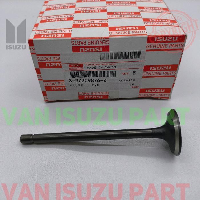 Klep Valve Inlet Exhaust Isuzu Nmr81 Nmr 81 Klep Api Minyak Isuzu Nmr81