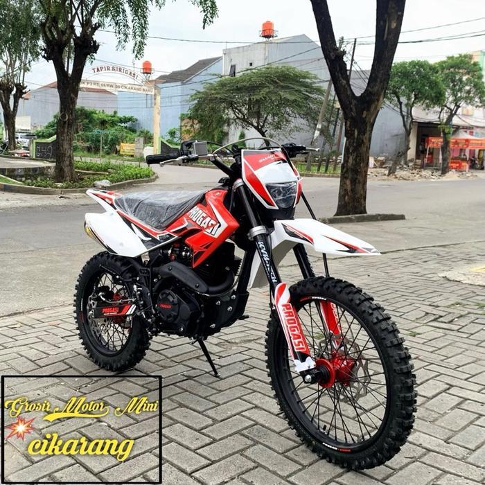 MOTOR MINI TRAIL 150CC PCSY MT3 CG150 RING 19/16 MESIN 4TAK - Merah