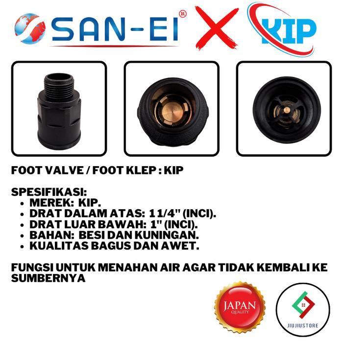 Promo Foot Valve Foot Klep Jet Pump Kip Tusen Klep Mata Jet PamKipBySanEi Original