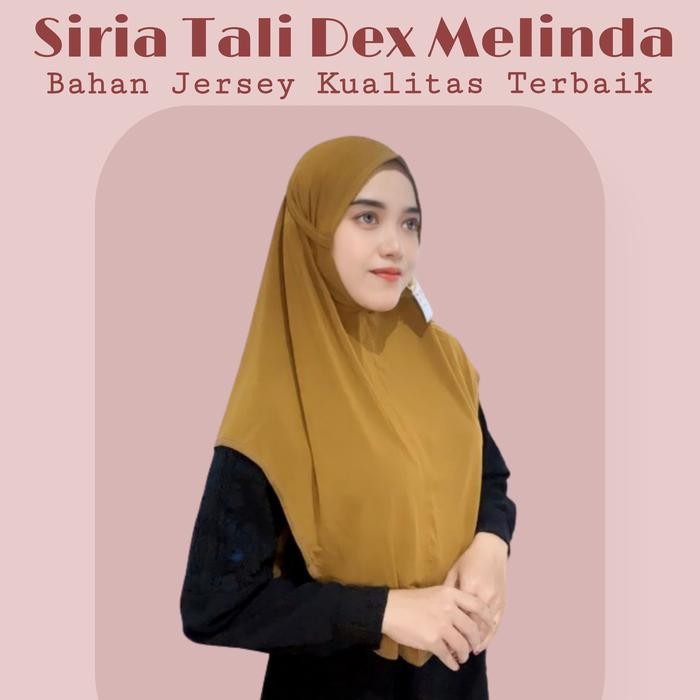 Sedia Siria Tali Dex Melinda Hijab Instan Doa Ibu