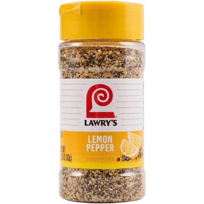 

Lawry's Lemon Pepper with Zest of Lemon Seasoning Poultry Seafood Bumbu Lemon Lada Lawrys best