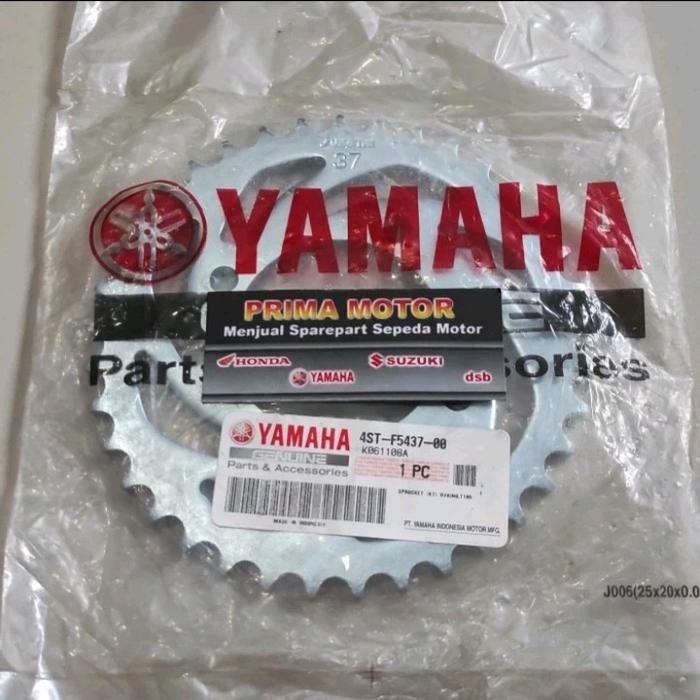 Gear Gir Belakang Rx King 37T Sunstar Gear Gir Rx King Ori Yamaha Ygp