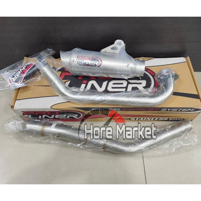 Knalpot Proliner New Vixion Nva Nvl 2013 2014 2015 2016 2017 Tr1R Short 100% Original