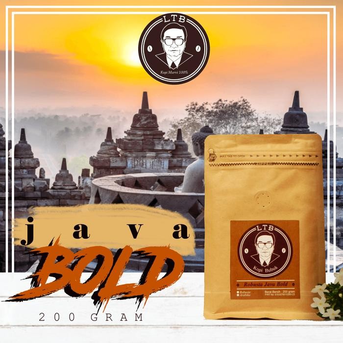 Ready!! Kopi LTB Robusta Java Bold Premium Single Origin 200 gram