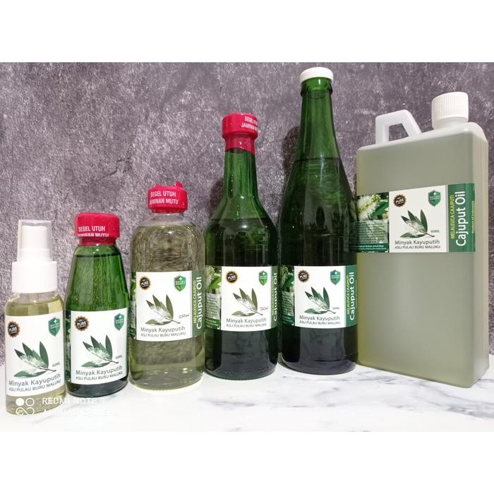 Kayu Putih Natura Gardia asli Ambon 1 liter / cajuput oil Minyak