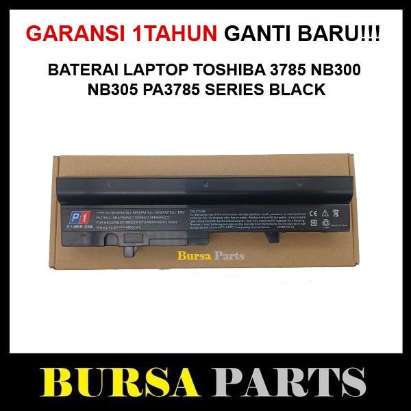Baterai Toshiba NB300 NB301 NB302 NB303 NB304 Black