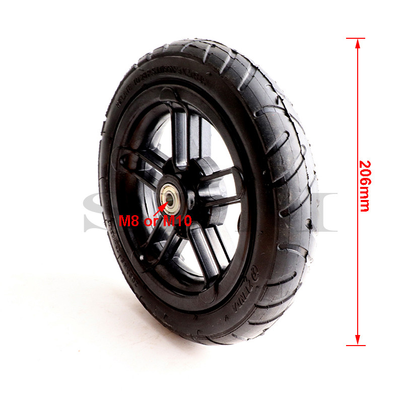 8 Inch 200x45 Inflated Wheel For E-twow S2 Scooter M8 M10 Pneumatic Wheel With Inner Tube 8" Scooter
