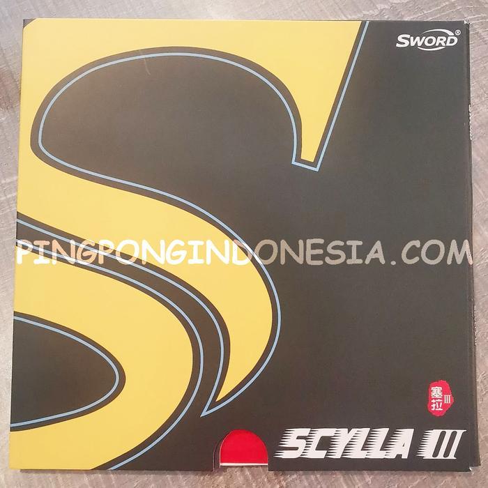 STOK TERBATAS  SWORD SCYLLA III - KARET BINTIK BERTAHAN PANJANG LONG PIPS RUBBER 3 TERJANGKAU